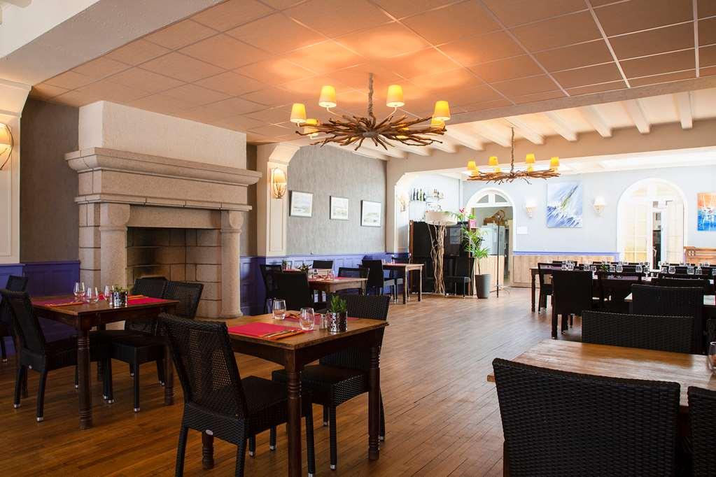 Hotel Les Residences D'Armor Douarnenez Étterem fotó